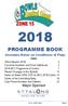 PROGRAMME BOOK. as at 14/05/2018 Page 1