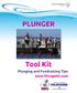 PLUNGER. Tool Kit. Plunging and Fundraising Tips