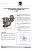 BR 27g. Operating, assembly and maintenance instructions for discontinuous sampling valve. 1. Design, operation and dimensions: