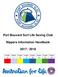 Port Bouvard Surf Life Saving Club. Nippers Information Handbook 2017 / 2018