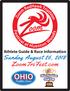 Athlete Guide & Race Information. Sunday August 26, ZoomTriFest.com. i i Ohio Triathlon Club Cup. Triathlon Series