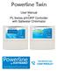 Powerline Twin. User Manual for PL Series ph/orp Controller with Saltwater Chlorinator Hayward Twin User Manual - print version inc Plus.