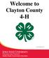 Welcome to Clayton County 4-H