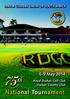 SENIOR GOLFERS UNION OF SOUTH AFRICA. 5-9 May Royal Durban Golf Club Durban Country Club
