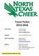 Tryout Packet