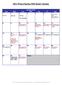 2012 Winter/Spring OHS Band Calendar