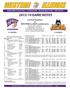 Athletic Media Services Office 213 Western Hall Macomb, Illinois (309) GAME NOTES