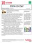 TIPS ON TAP. 4-H News of.otoe County Your Front Door to the University of Nebraska June 13, Favorite Foods Revue & FFR With Squash Theme