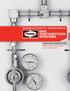 PROFESSIONAL PRODUCTS...SUPERIOR RESULTS GAS DISTRIBUTION SYSTEMS MANIFOLDS/ACCESSORIES FOR