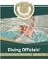 NFHS DIVING OFFICIALS GUIDELINES MANUAL
