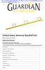 Product Name: Universal Guardrail Post