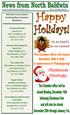 Holiday Edition Welcome to our newest North Baldwin Chamber Members!