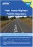 West Tamar Highway Priority Upgrades