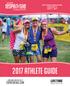 2017 ATHLETE GUIDE. learn more and Register at ESPRITDESHE.COM
