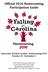 Official 2016 Homecoming Participation Guide University of South Carolina - Homecoming 2016 October 30 - November 5