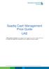 Saadiq Cash Management Price Guide UAE