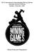2013 International Intercollegiate Mining Games Colorado School of Mines Golden, Colorado, USA