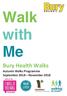 Walk with Me. Bury Health Walks