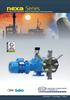 nexa Series Plunger and hydraulic double diaphragm metering pumps Standards innovation > technology > future