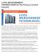 LEVEL MEASUREMENT TECHNOLOGIES In The Process Control Industry