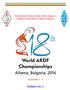 International Amateur Radio Union Region 1 Bulgarian Federation of Radio Amateurs. September 3-9. Bulletin No 1