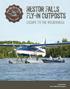 2019 Brochure Nestor Falls Fly-In Outposts