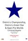District 2 Championship, District 2 Green Star & Open Pre Worlds Combined Regatta Oxford, Maryland U.S.A June 9 10, 2018
