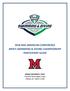 2018 MID-AMERICAN CONFERENCE MEN S SWIMMING & DIVING CHAMPIONSHIP PARTICIPANT GUIDE