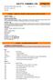 WATTYL THINNER L700. Chemwatch Material Safety Data Sheet Version No: Chemwatch