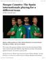 Basque Country: The Spain internationals playing for a different team - BBC Sport
