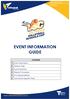 EVENT INFORMATION GUIDE