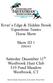 River s Edge & Hidden Brook Equestrian Teams Horse Show. Show ID # Saturday December 11 th Westbrook Hunt Club 319 Pond Meadow Westbrook, CT