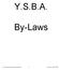 Y.S.B.A. By-Laws York Simcoe Baseball Association By-Laws Approved: April 4th, 2005