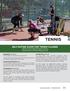 TENNIS SELF RATING GUIDE FOR TENNIS CLASSES. National Tennis Rating Program General Characteristics of Various Playing Levels