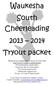 Waukesha South Cheerleading Tryout packet