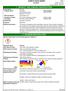 SAFETY DATA SHEET. No-Rust 1. PRODUCT AND COMPANY IDENTIFICATION