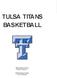 TULSA TITANS. 6th GradeCoach Bobby Nealy, Jr. High School Coach Ken Holdman