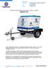 Self-supporting hot water high pressure cleaner on trailer Hudson 315