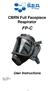 CBRN Full Facepiece Respirator FP-C User Instructions