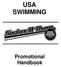 USA SWIMMING. Promotional Handbook