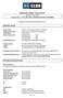 Material Safety Data Sheet Issue Date: July 11, 2013
