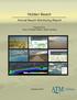 Holden Beach. Annual Beach Monitoring Report. Prepared For: Town of Holden Beach, North Carolina. October cover.