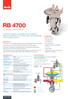 RB 4700 Commercial & Industrial Regulator