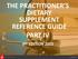 THE PRACTITIONER S DIETARY SUPPLEMENT
