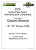 2018 KartSport New Zealand North Island Sprint Championship. Kartsport Manawatu