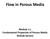 Flow in Porous Media. Module 1.c Fundamental Properties of Porous Media Shahab Gerami