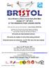 City of Bristol L3 Short Course Early Bird Meet October 27 th / 28 th 2018 AT THE HENGROVE PARK LEISURE CENTRE