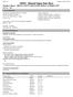 Page 1 of 5 MSDS - Material Safety Data Sheet Product Name: HEAVY DUTY SILICONE SPRAY LUBRICANT