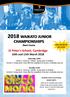 2018 WAIKATO JUNIOR CHAMPIONSHIPS. St Peter s School, Cambridge 10th and 11th March Short Course