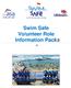 Swim Safe Volunteer Role Information Pack